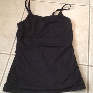 Black waste shaping tank